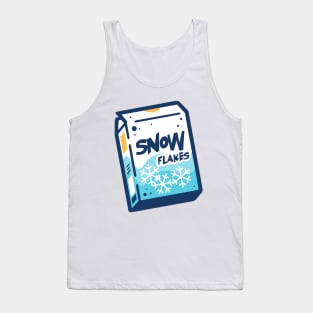 Snow Flakes Cereal Tank Top